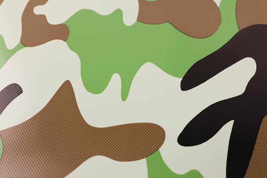 Camouflage de bâche en PVC imprimé